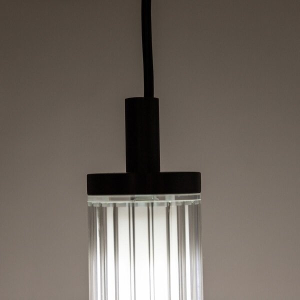 Zuma Line 1237 - димируем LED полилей на кабел COMO LED/26W/230V 2700-6500K черен + дистанционно управление