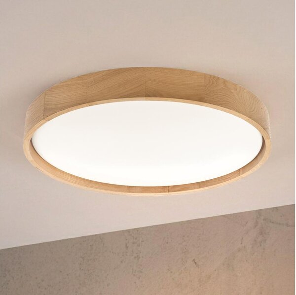 Brilagi - LED таванно осветително тяло MANAROLA PLAIN LED/36W/230V 3000K Ø 48 см дъб