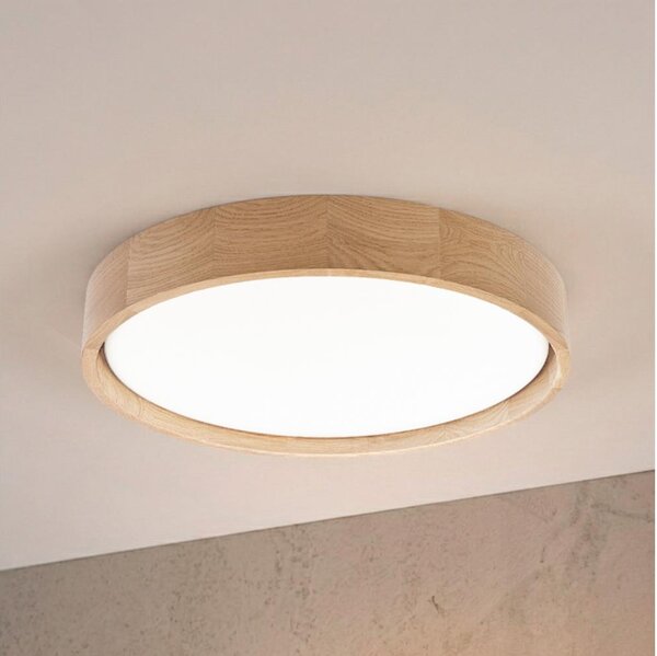Brilagi - LED таванно осветително тяло MANAROLA PLAIN LED/24W/230V 4000K Ø 41 см, дъб