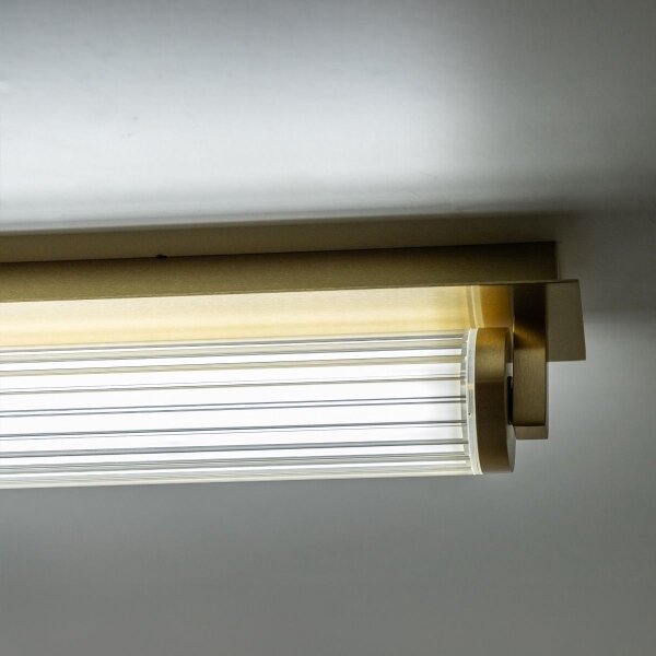 Zuma Line 1235 - димируемо LED стенно осветително тяло COMO LED/26W/230V 2700-6500K златисто + дистанционно управление