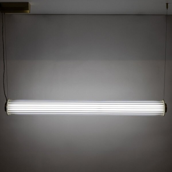 Zuma Line 1232 - димируем LED полилей на кабел COMO LED/39W/230V 2700-6500K златист + дистанционно управление