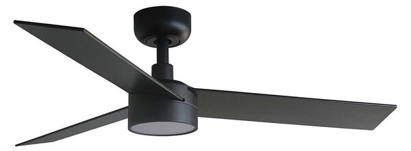FARO 34296WT1S-LED Вентилатор RUDDER S с димер, 18W/230V, CCT, диам. 106 cm, кафяв/черен, WT + дистанционно управление