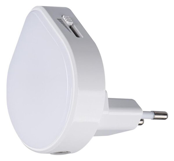 Kanlux 37396 - LED Контакт с ориентировъчна светлина със сензор ULOV LED/0,5W/230V