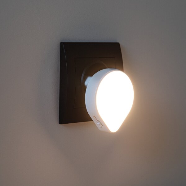 Kanlux 37396 - LED Контакт с ориентировъчна светлина със сензор ULOV LED/0,5W/230V
