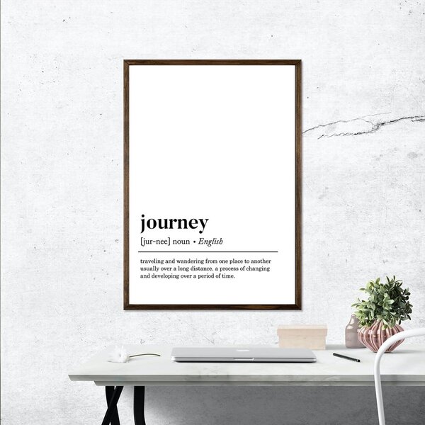 Плакат 50x70 cm Journey - Wallity