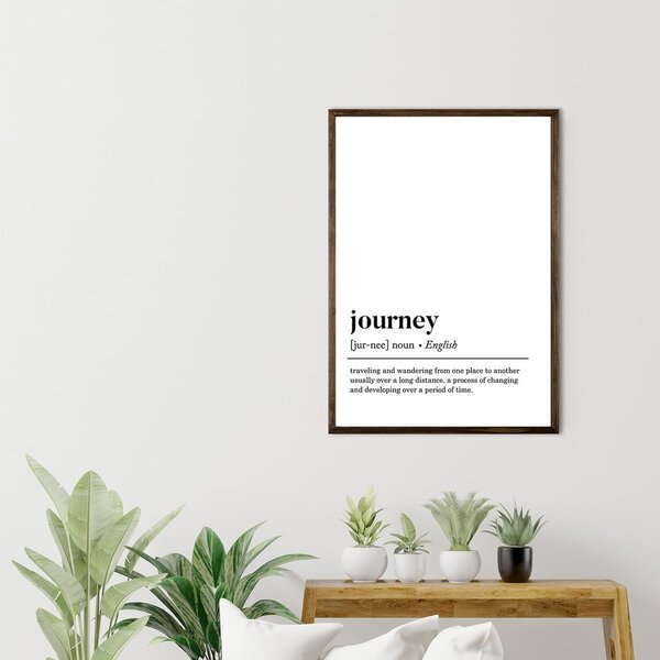 Плакат 50x70 cm Journey - Wallity