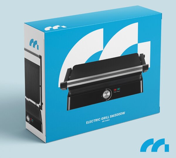 Електрическа скара и машина за сандвичи MALTEC SM3000W 2200W