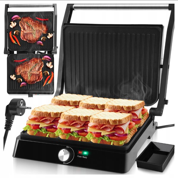 Електрическа скара и машина за сандвичи MALTEC SM3000W 2200W