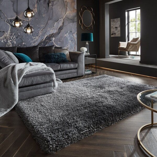 Сив килим 160x230 cm - Flair Rugs