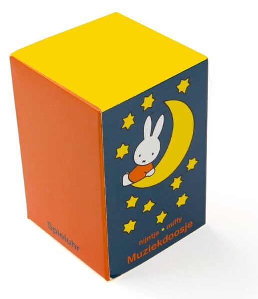 Метална музикална кутия в сребристо 6x5x8 cm Miffy – Zilverstad