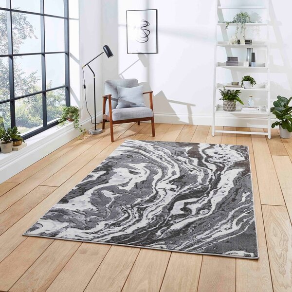 Сив килим 80x150 cm Apollo – Think Rugs