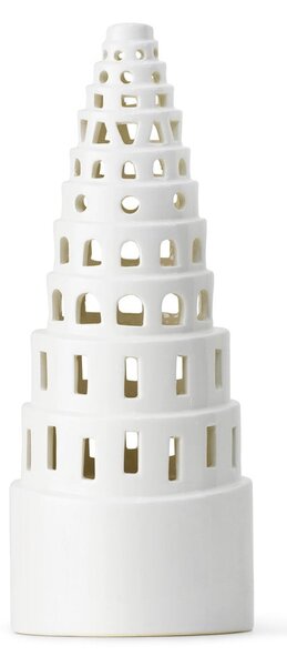 Бял керамичен коледен свещник Lighthouse, ø 9 cm Urbania Lighthouse High Tower - Kähler Design