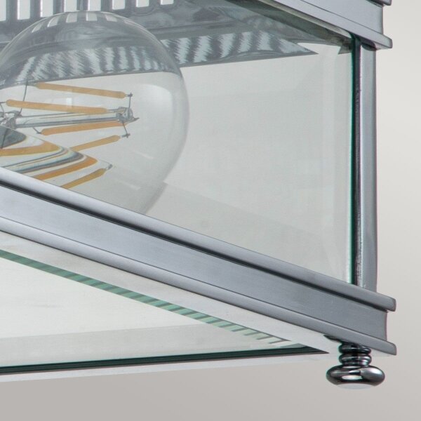 Elstead HOLBORN-F-PC - Външно осветително тяло HOLBORN 2xE27/60W/230V IP44 блестящ хром