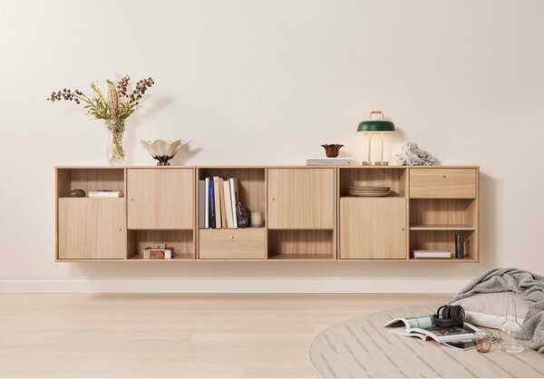 Нисък скрин от дъб 267x61 cm Mistral - Hammel Furniture