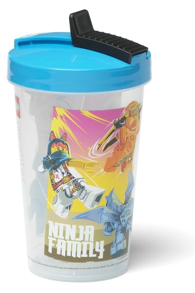 Синя детска бутилка 500 ml Ninjago – LEGO®