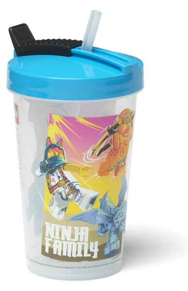 Синя детска бутилка 500 ml Ninjago – LEGO®