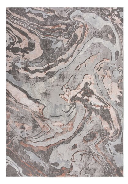 Сив/бежов килим 120x170 cm Marbled – Flair Rugs