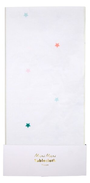 Покривка за маса 137x259 cm Rainbow Star – Meri Meri