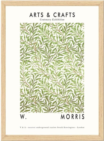 Плакат в рамка 35x45 cm William Morris - Wallity