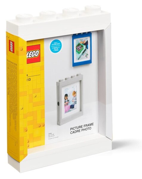 Бяла фоторамка , 19,3 x 26,8 cm - LEGO®