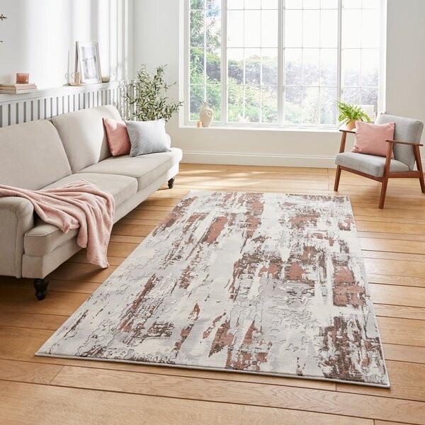 Kилим в светлосиво и розово 120x170 cm Apollo – Think Rugs