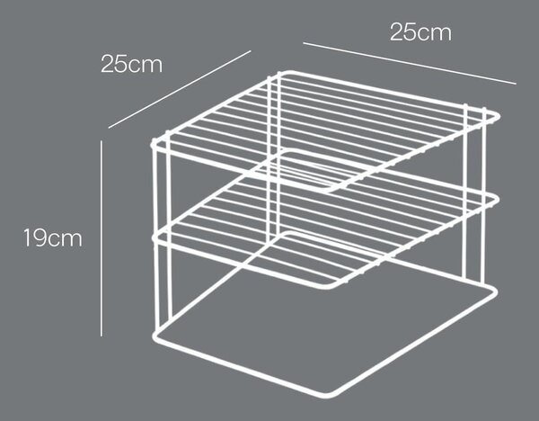 Рафт за кухненски шкаф, ширина 25 cm Palio - Metaltex