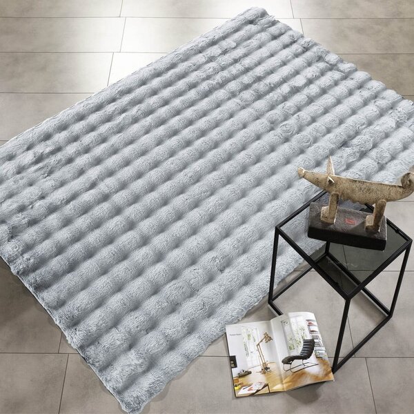 Светлосива пътека подходяща за пране 80x200 cm Bubble Grey – Mila Home