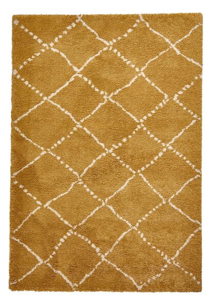 Горчичножълт килим , 160 x 220 Royal Nomadic - Think Rugs