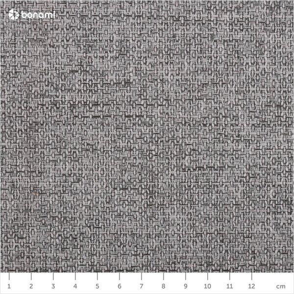 Сиво тапицирано двойно легло с място за съхранение с решетка 140x200 cm Lotte - Meise Möbel