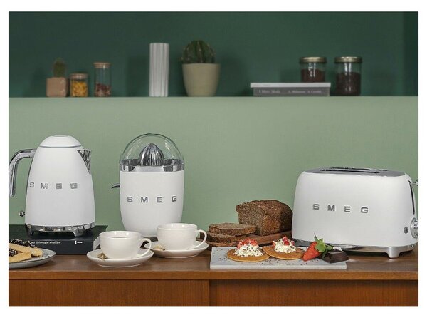 Електрическа кана в матово бял цвят 1,7 l 50's Retro Style – SMEG
