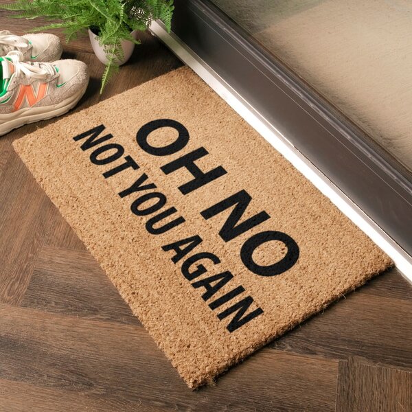 Изтривалка от кокосови влакна 40x60 cm Not You Again – Artsy Doormats