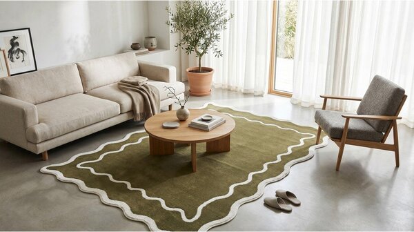 Тъмнозелен килим 120x170 cm Dolce – ESTE