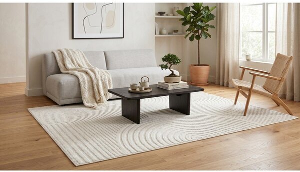 Кремав килим 120x170 cm Whirl – ESTE