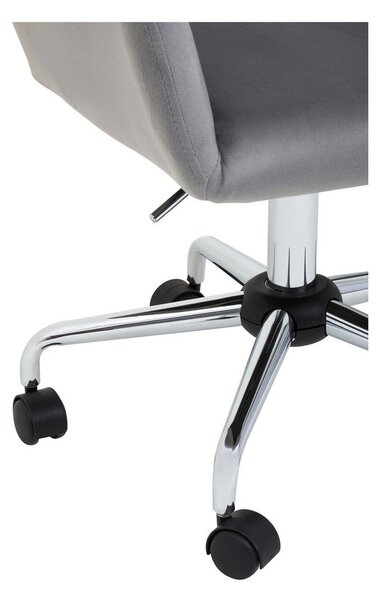 Сив тапициран офис стол Brent – Premier Housewares