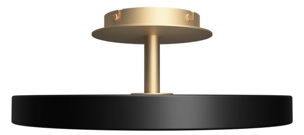 Черно LED осветително тяло за таван с метален абажур ø 43 cm Asteria Up - UMAGE