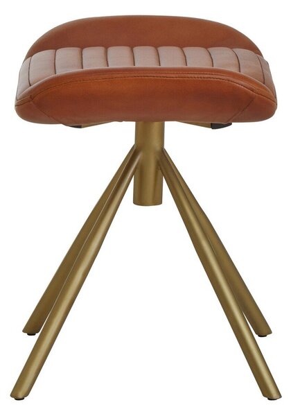 Кафява кожена табуретка Buffalo – Premier Housewares