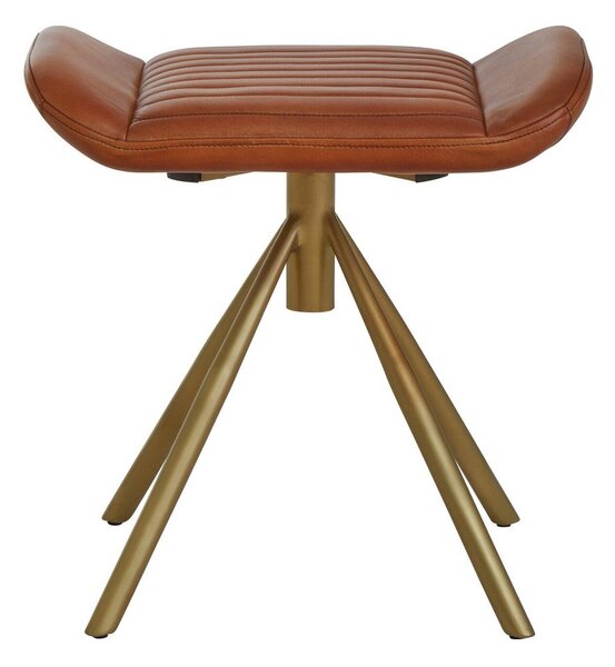 Кафява кожена табуретка Buffalo – Premier Housewares
