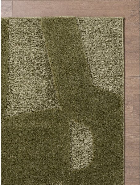 Тъмнозелен килим 80x150 cm Cairo – ESTE