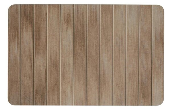 Килим за баня от диатомична глина в тъмно естествен цвят 39x60 cm Argiri – Wenko