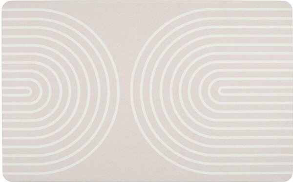 Бежов килим за баня от диатомична глина 50x80 cm Nazca – Wenko
