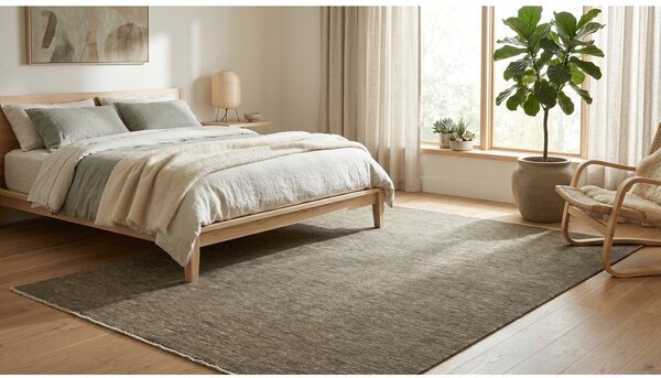 Тъмнозелен килим 160x230 cm Puro – ESTE