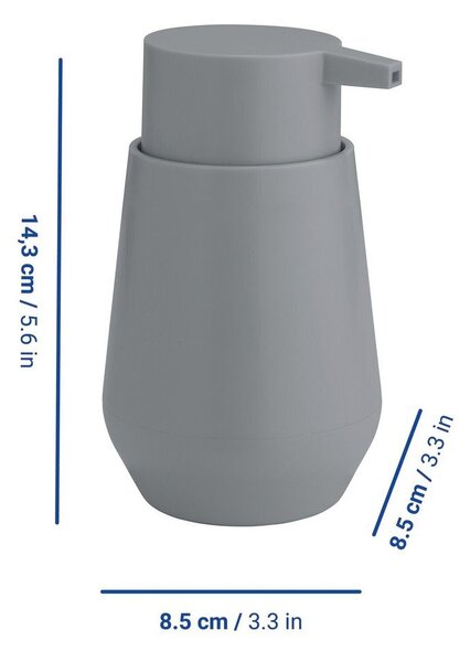 Сив пластмасов диспенсер за сапун 360 ml Vara – Allstar