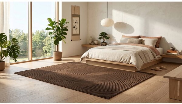 Кафяв килим 120x170 cm Zephyr – ESTE