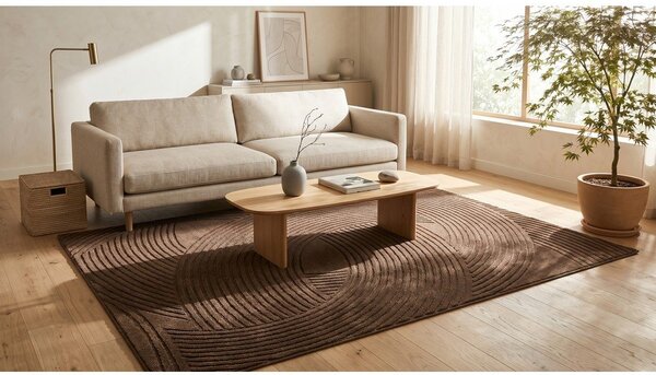 Кафяв килим 120x170 cm Zephyr – ESTE