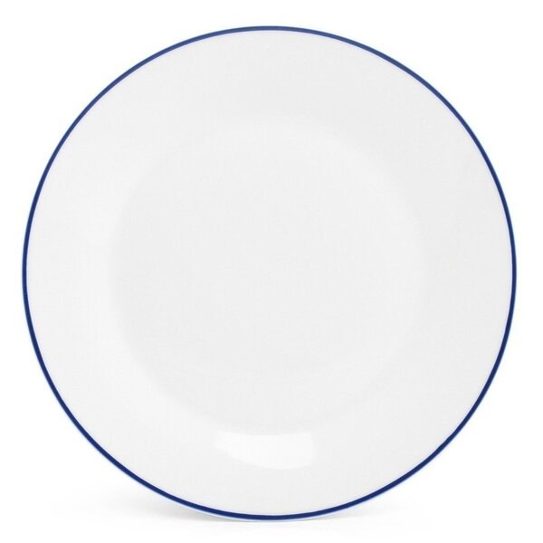 Бяла десертна порцеланова чиния ø 20 cm Basic White – BonBistro