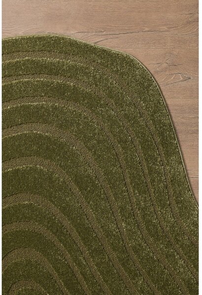 Тъмнозелен килим 160x230 cm Pebble – ESTE