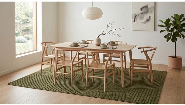 Тъмнозелен килим 120x170 cm Whirl – ESTE