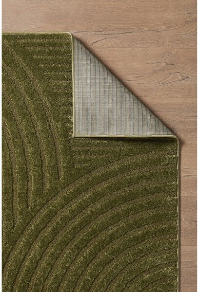 Тъмнозелен килим 120x170 cm Whirl – ESTE