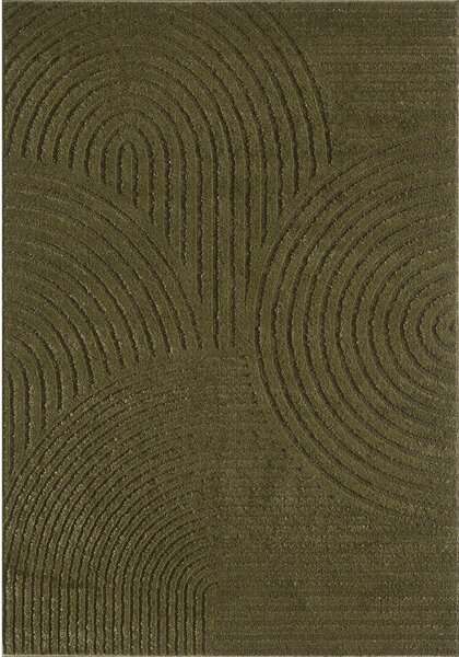Тъмнозелен килим 120x170 cm Whirl – ESTE