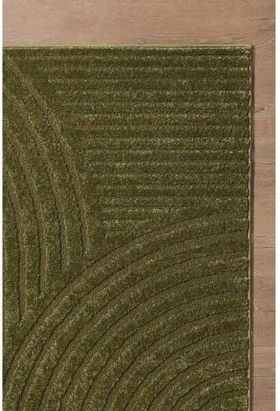 Тъмнозелен килим 120x170 cm Whirl – ESTE